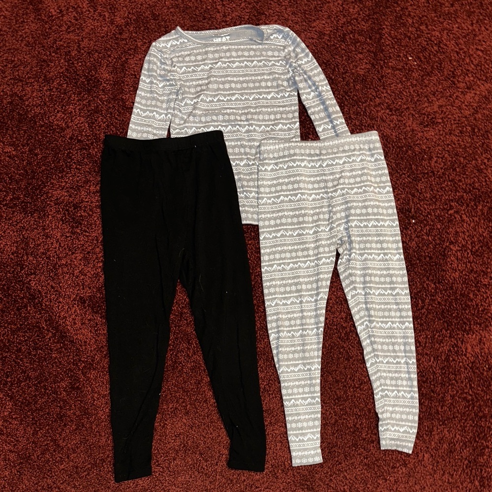 32 Degrees Kids Matching Set - Black and Gray